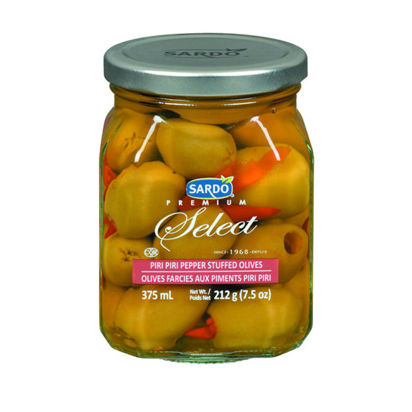 SARDO - PIRI STUFFED OLIVES 6x375 ML