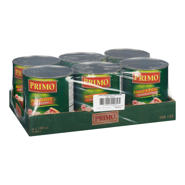 Sauce Pizza - 6 x 2.84 L - Primo - Restaurant and Foodservice Ingredients - Canadian Distribution