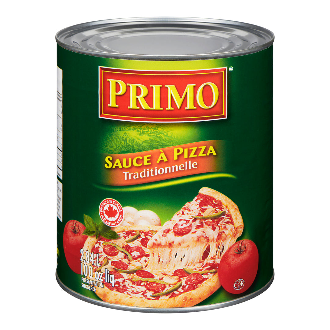 Sauce Pizza - 6 x 2.84 L - Primo - Restaurant and Foodservice Ingredients - Canadian Distribution