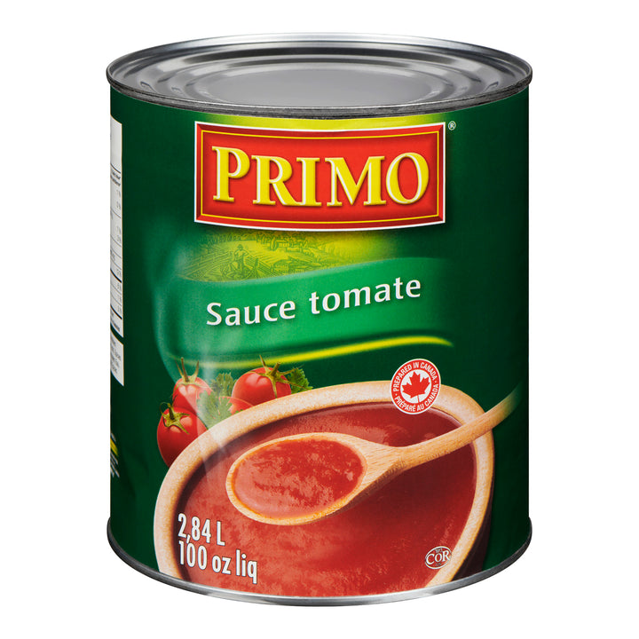 Sauce Tomato - 6 x 2.84 L - Primo - Restaurant and Foodservice Ingredients - Canadian Distribution