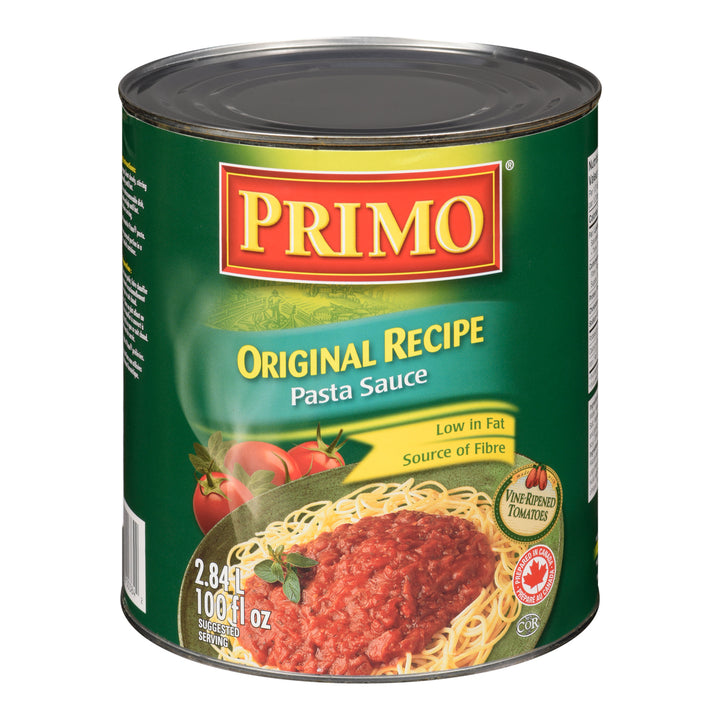 Sauce Pasta Original - 6 x 2.84 L - Primo - Restaurant and Foodservice Ingredients - Canadian Distribution