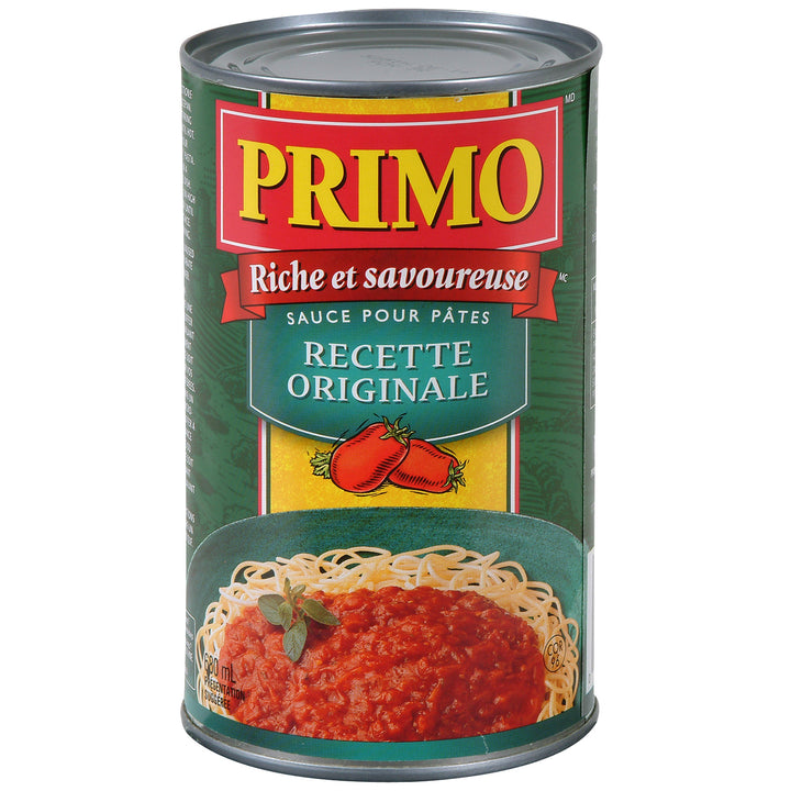 Sauce Pasta Original - 12 x 680 mL - Primo - Restaurant and Foodservice Ingredients - Canadian Distribution