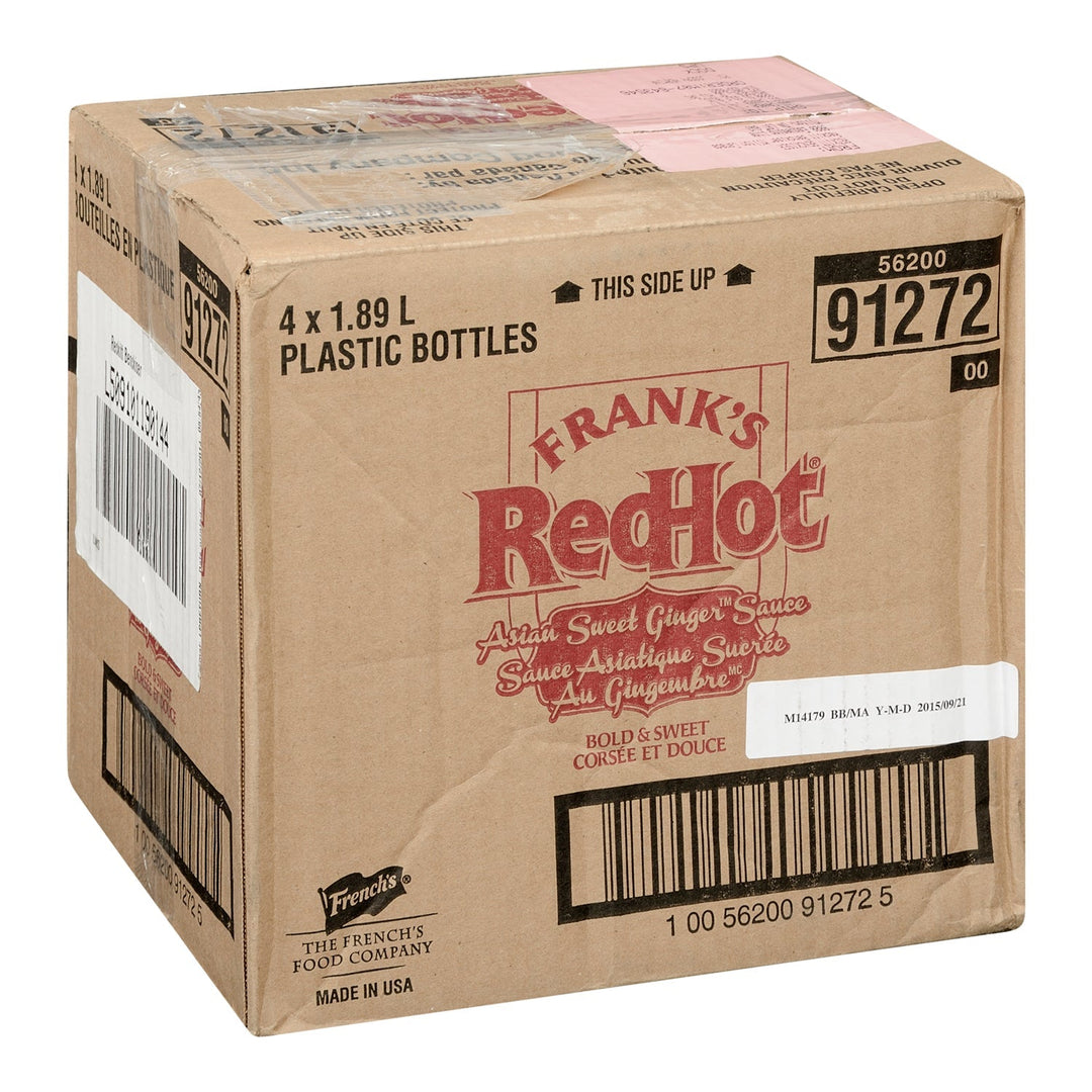 FRANKS - REDHOT SWEET & SPICY GINGER 4x1.89 LT