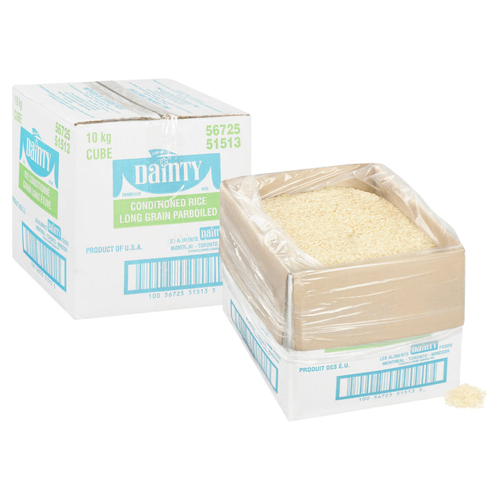 Rice Conditioned - 1 x 7 kg - Dainty Fds - Restaurant and Foodservice Ingredients - Canadian Distribution