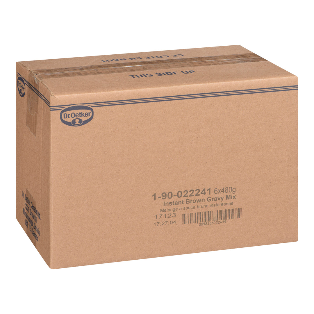 Sauce brune instantanée - 6 x 480 g - Oetker - Ingrédients pour restaurants et services de restauration - Distribution canadienne