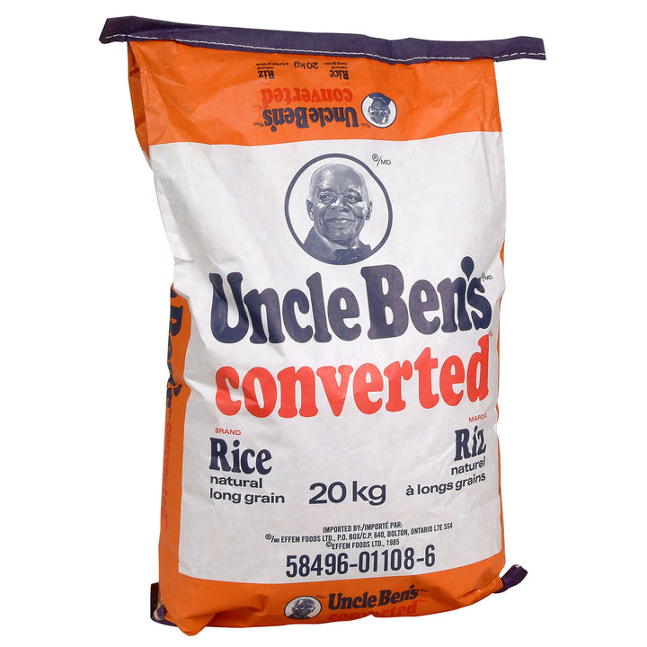 Rice Converted - 1 x 20 kg - Uncle Bens - Restaurant and Foodservice Ingredients - Canadian Distribution