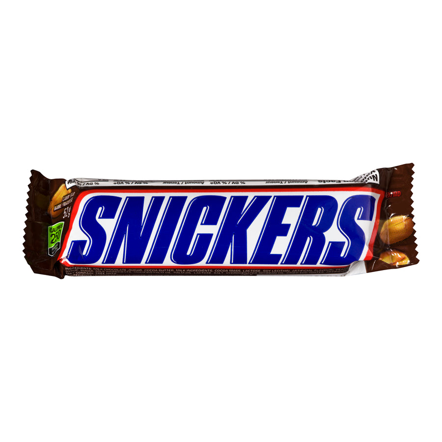 Candy Bar Snickers Peanut - 384 count (Case = 48 count) - Snicker - Re ...