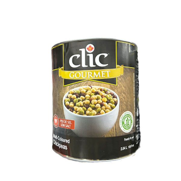 CLIC - MULTICOLOR CHICK PEAS 6x100OZ