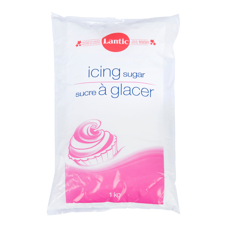 Sugar Icing - 20 x 1 kg - Lantic Sugar Lt - Restaurant and Foodservice Ingredients - Canadian Distribution