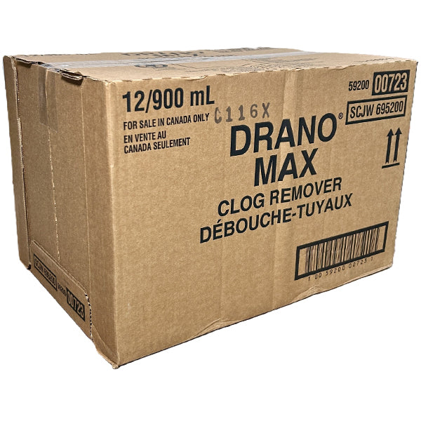 Drano - Max Liquid 9X900 Ml - Canadian Distribution