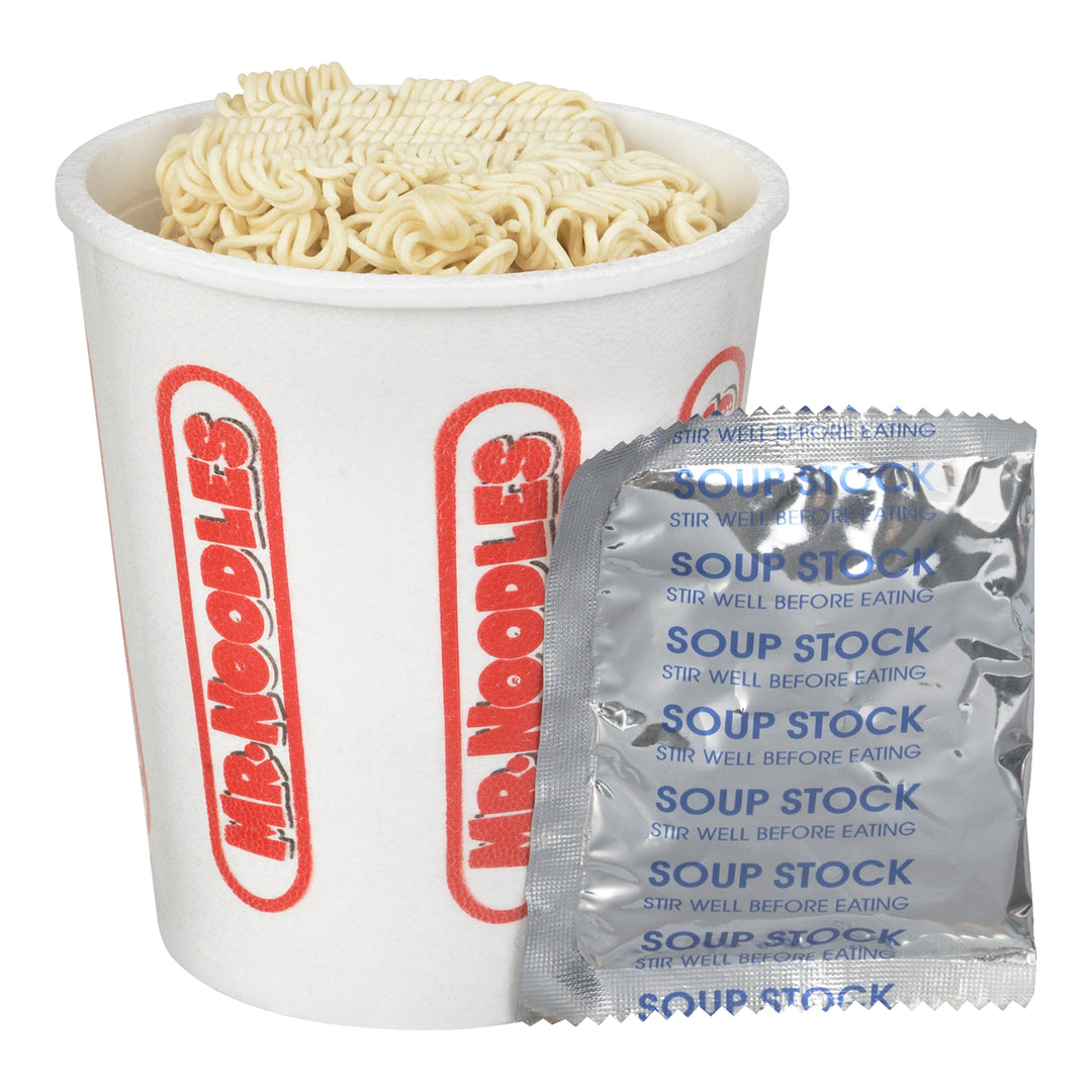 Soup Vegetable Noodle Cup - 12 x 64 g - Mr Noodles - Restaurant and Foodservice Ingredients - Canadian Distribution