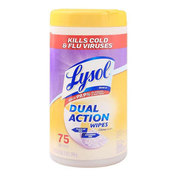 Lysol - Disinfecting Wipes: Citrus Sent 12X35 Ct - Canadian Distribution