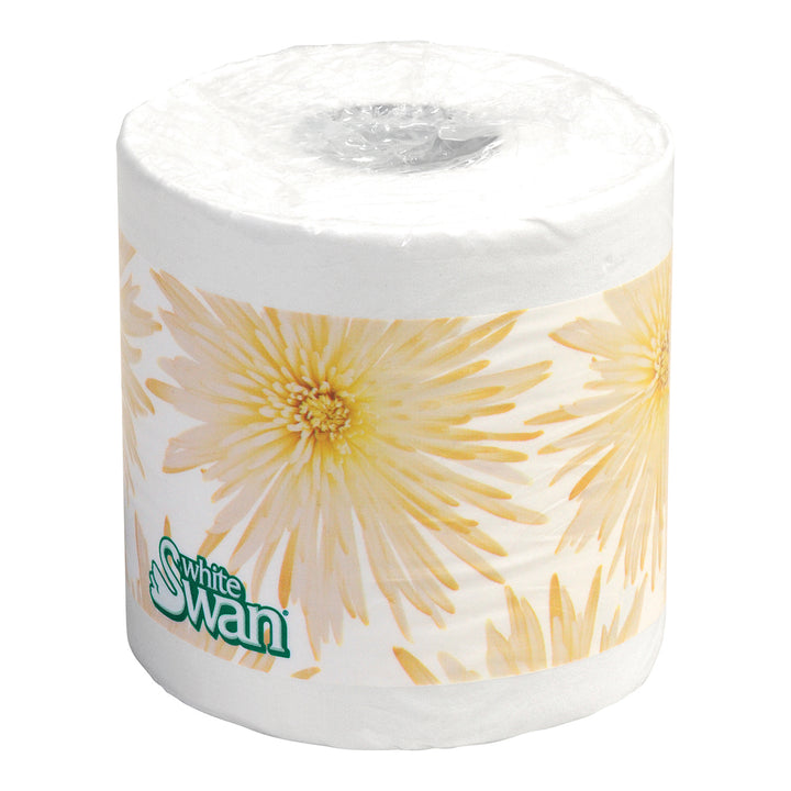 Tissue Toilet 2 Ply White Individually Wrapped - 48 x 418 count - White Swan - Packaging and Accessories - Restaurant Supplies and Equipment - Canadian Distribution