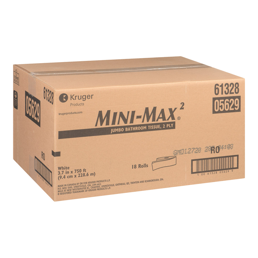 Tissue Toilet Mini Max 2 Ply - 18 pak - Kruger - Packaging and Accessories - Restaurant Supplies and Equipment - Canadian Distribution