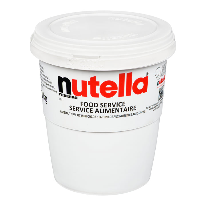 Spread Hazelnut & Chocolate Nutella - 2 x 3 kg - Nutella - Restaurant and Foodservice Ingredients - Canadian Distribution