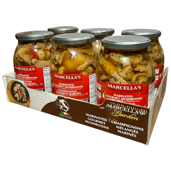 MARCELLA - MARINATED GOURMET MUSHROOMS 6x1 LT