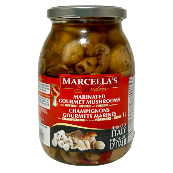 MARCELLA - MARINATED GOURMET MUSHROOMS 6x1 LT