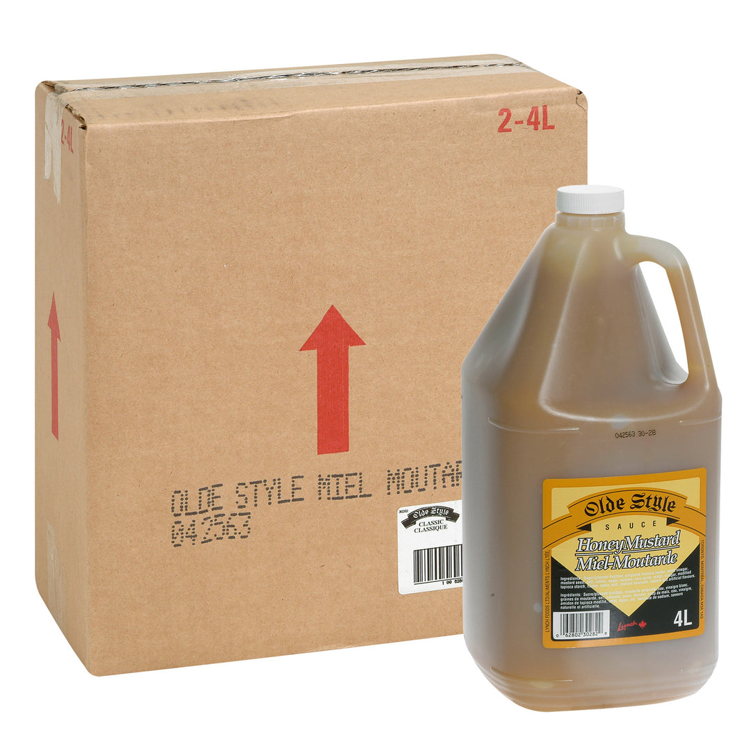 Sauce Honey Mustard - 2 x 4 L - Olde Style - Restaurant and Foodservice Ingredients - Canadian Distribution