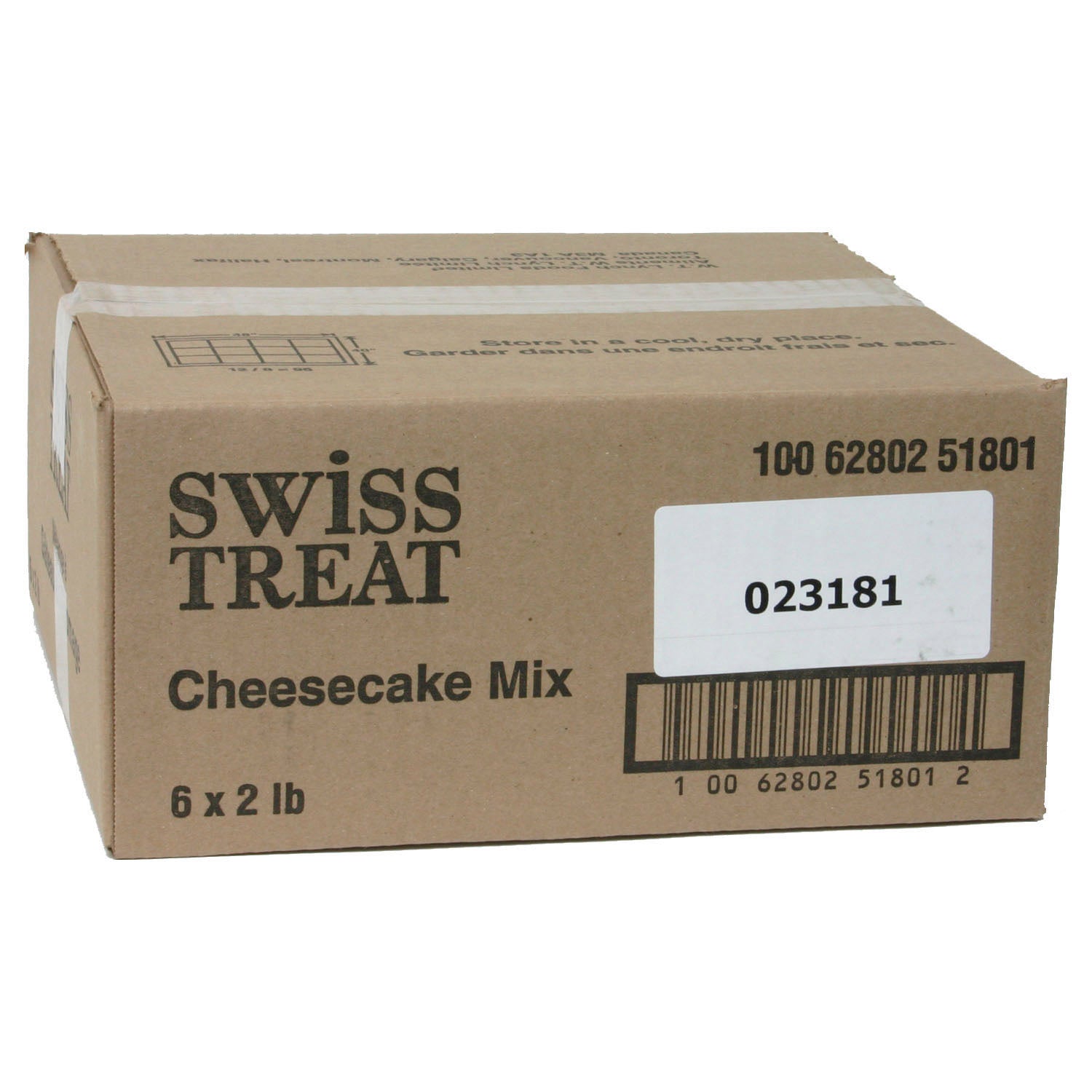 Cheesecake Mix - 6 x 2 Lbs. - Swiss Treat By Lynch - Baking Mixes