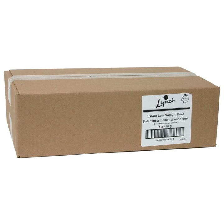 Poudre à sauce instantanée au bœuf, faible teneur en sodium, sans gluten - 8 x 498 g - Style Santé - Ingrédients pour restaurants et services de restauration - Distribution canadienne