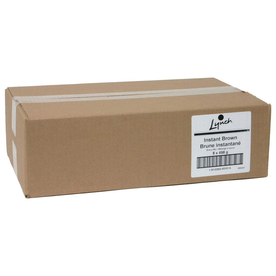 Sauce brune instantanée en poudre - 8 x 498 g - Lynch - Ingrédients pour restaurants et services de restauration - Distribution canadienne