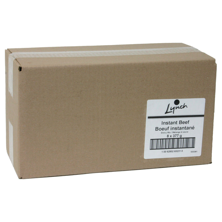 Poudre à sauce instantanée pour bœuf - 8 x 377 g - Lynch - Ingrédients pour restaurants et services de restauration - Distribution canadienne