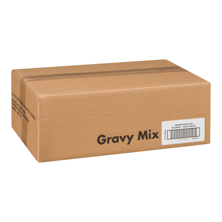 Mélange pour sauce brune - 12 x 420 g - Style ancien - Ingrédients pour restaurants et services de restauration - Distribution canadienne