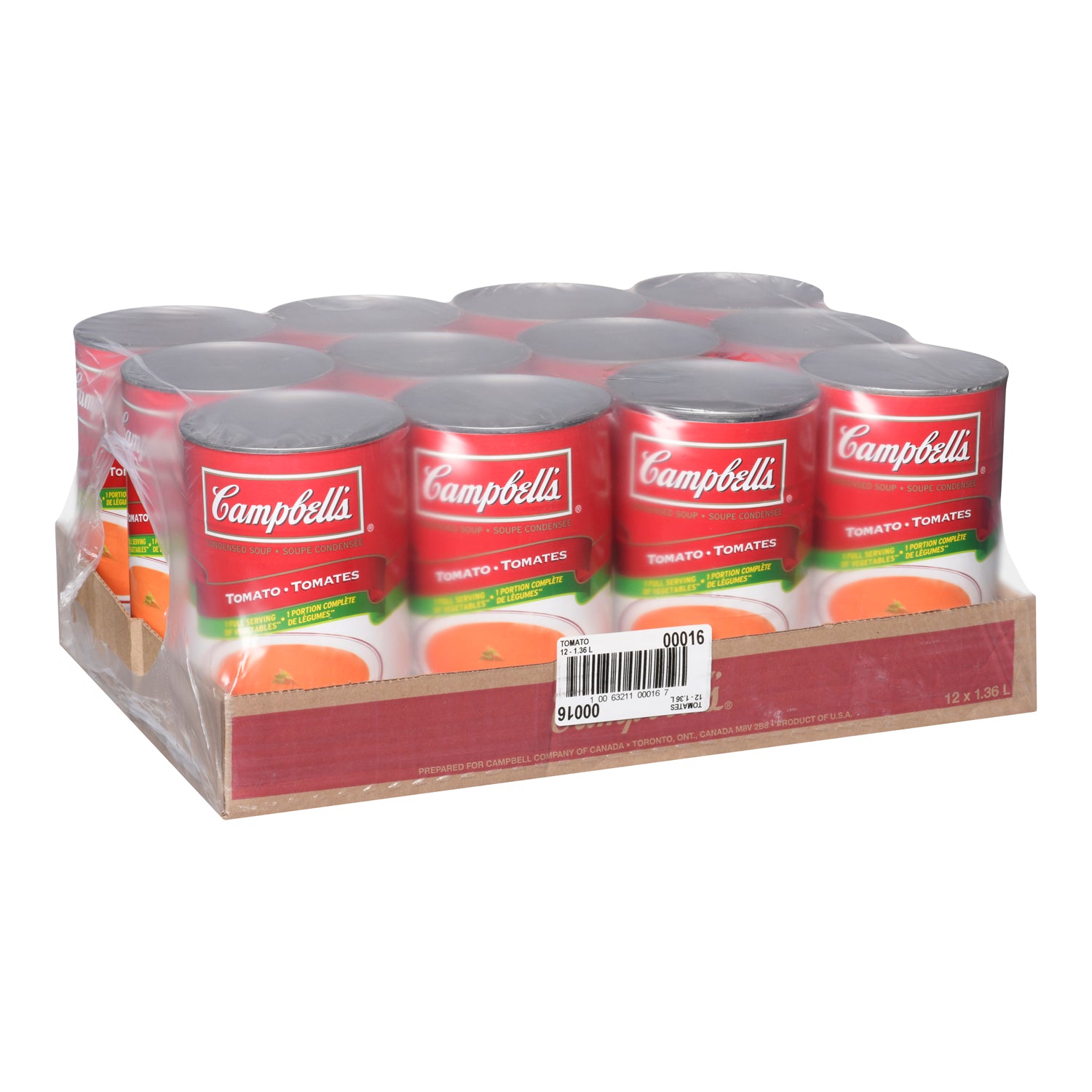 Soup Tomato - 12 x 1.36 L - Campbell's Soup - Restaurant and