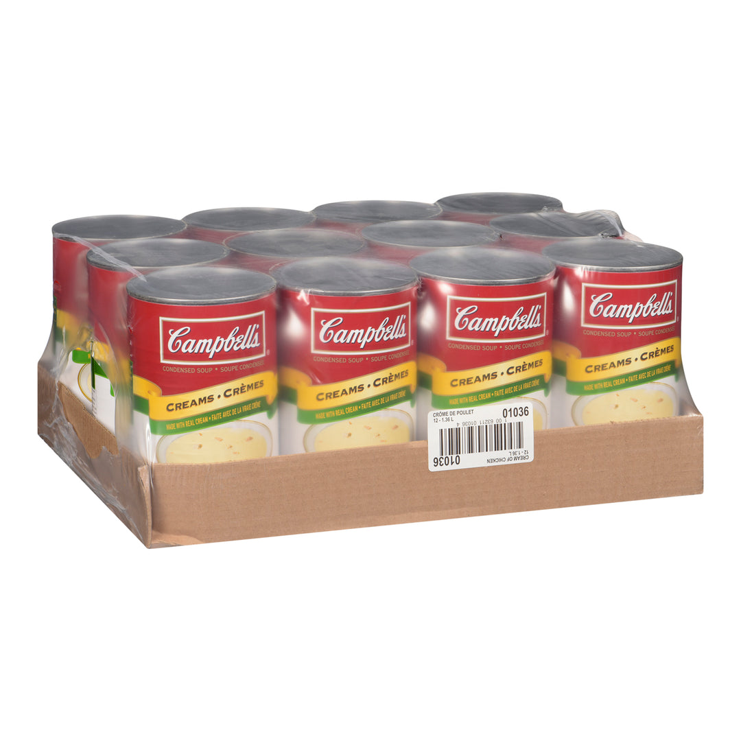 Soup Cream Of Chicken - 12 x 1.36 L - Campbell's Soup - Restaurant and Foodservice Ingredients - Canadian Distribution