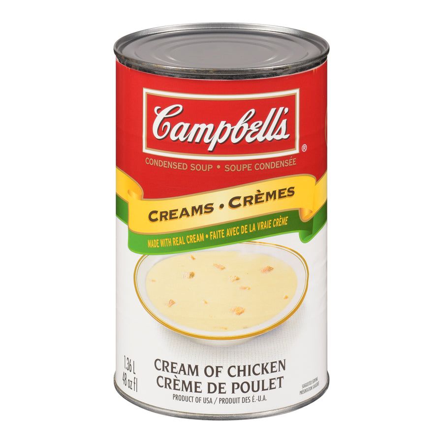 Soup Cream Of Chicken - 12 x 1.36 L - Campbell's Soup - Restaurant and Foodservice Ingredients - Canadian Distribution