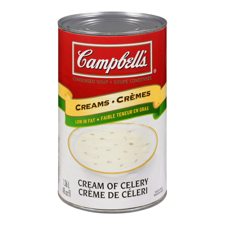 Soup Cream Of Celery - 12 x 1.36 L - Campbell's Soup - Restaurant and Foodservice Ingredients - Canadian Distribution