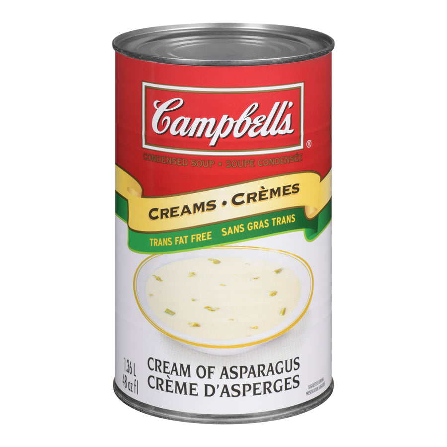 Soup Cream Of Asparagus - 12 x 1.36 L - Campbell's Soup - Restaurant and Foodservice Ingredients - Canadian Distribution