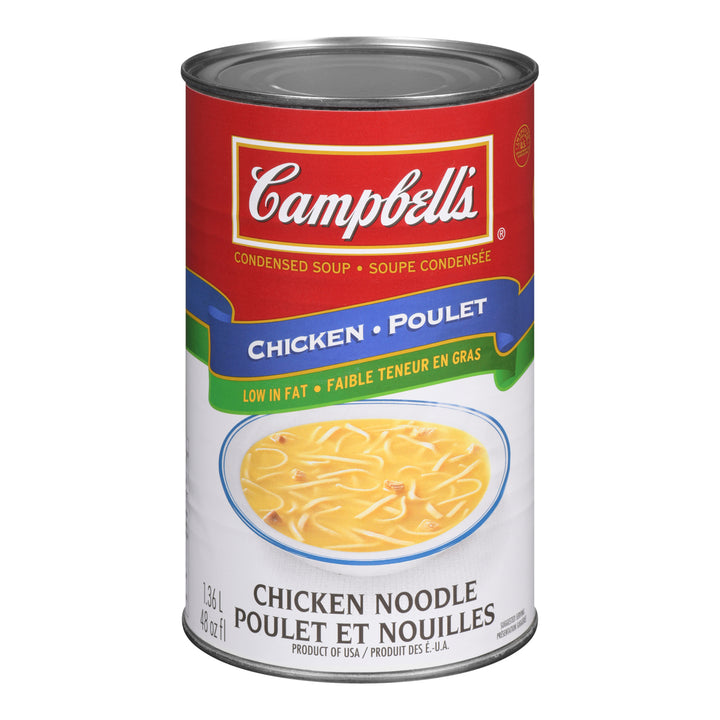 Soup Chicken Noodle - 12 x 1.36 L - Campbell's Soup - Restaurant and Foodservice Ingredients - Canadian Distribution