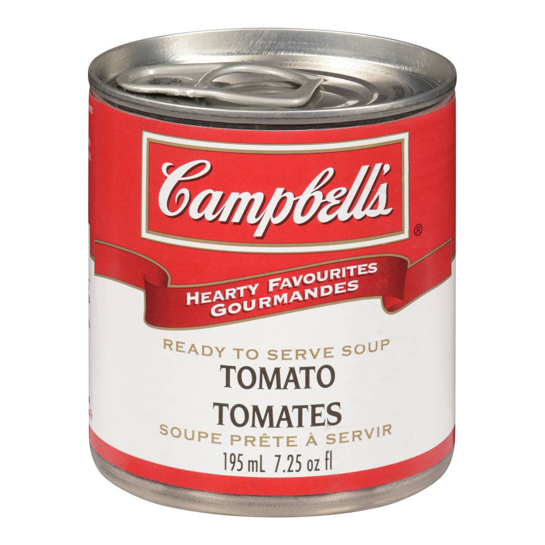 Soup Tomato Ready To Serve Ez Open - 24 x 195 mL - Campbell's Soup - Restaurant and Foodservice Ingredients - Canadian Distribution