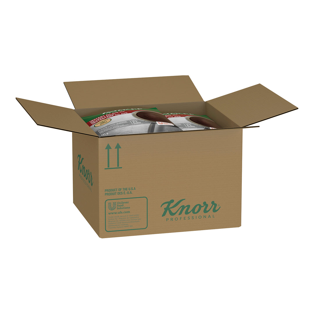 Gravy Au Jus Instant - 12 x 121 g - Knorr Swiss - Restaurant and Foodservice Ingredients - Canadian Distribution