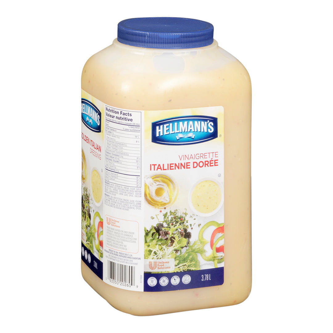 Dressing Italian Gluten-Free - 2 x 3.78 L - Hellmans - Restaurant and Foodservice Ingredients - Canadian Distribution