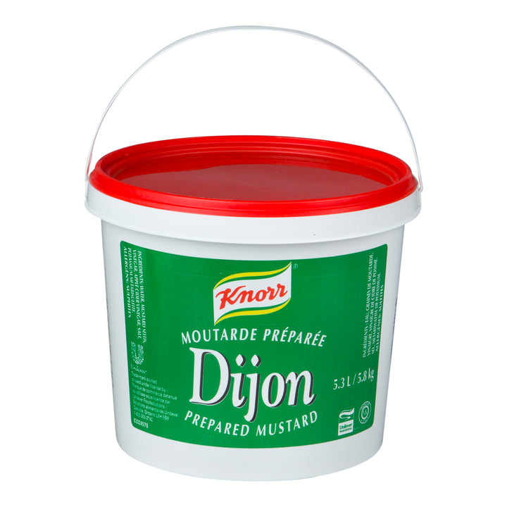 Mustard Dijon Prepared Gluten-Free - 1 x 5.8 kg - Knorr Swiss - Restaurant and Foodservice Ingredients - Canadian Distribution