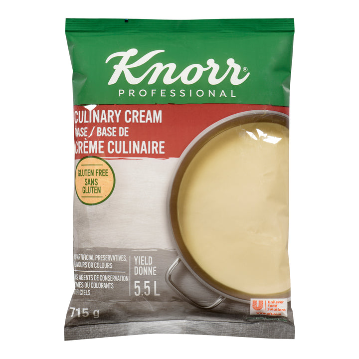 Base Cream Culinary Gluten-Free - 6 x 715 g - Knorr Swiss - Restaurant and Foodservice Ingredients - Canadian Distribution