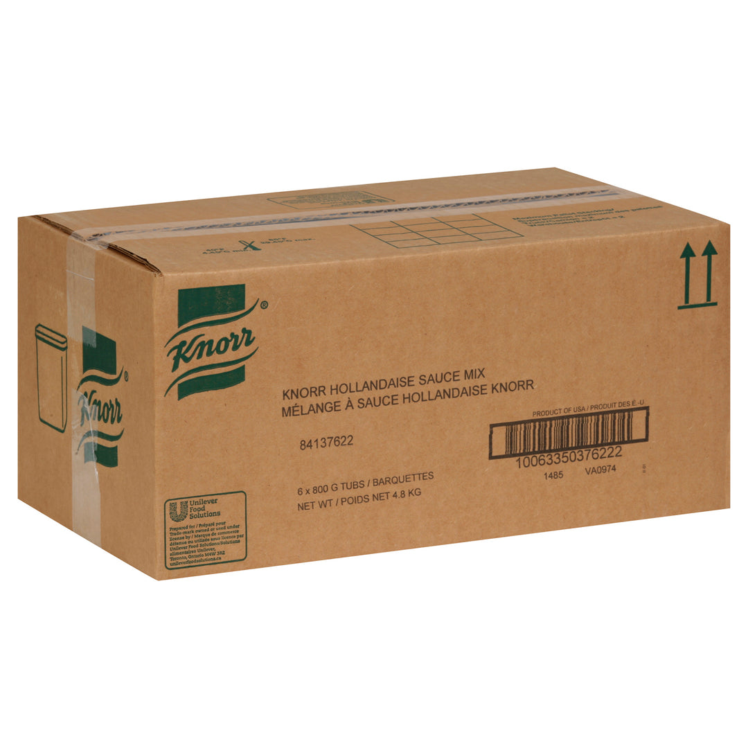 Case of Sauce Hollandaise Mix - 6 x 800 g (Case = 1 x 800 g) - Knorr Swiss - Restaurant and Foodservice Ingredients - Canadian Distribution