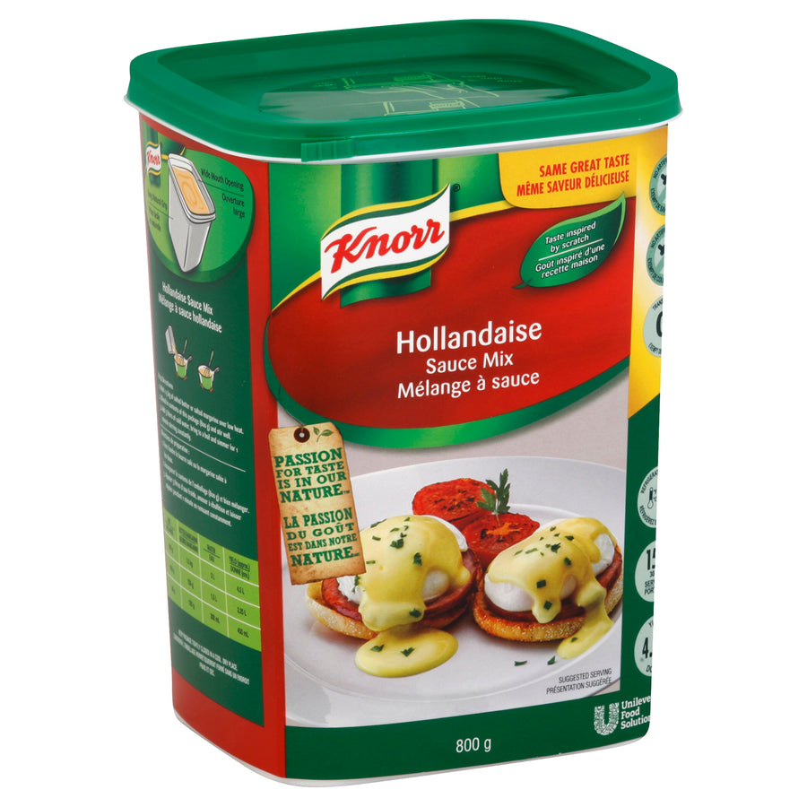 Sauce Hollandaise Mix - 6 x 800 g (Case = 1 x 800 g) - Knorr Swiss - Restaurant and Foodservice Ingredients - Canadian Distribution