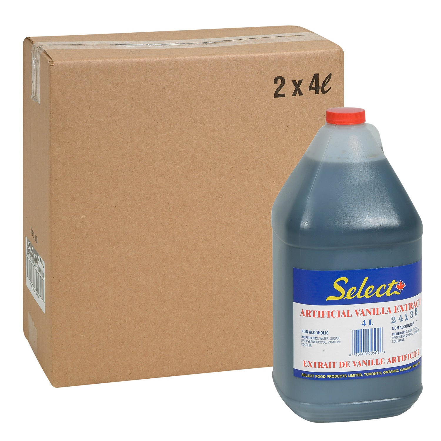 Extract Vanilla Imitation Dark - 2 x 4L - Select Food Pro - Baking Mix ...
