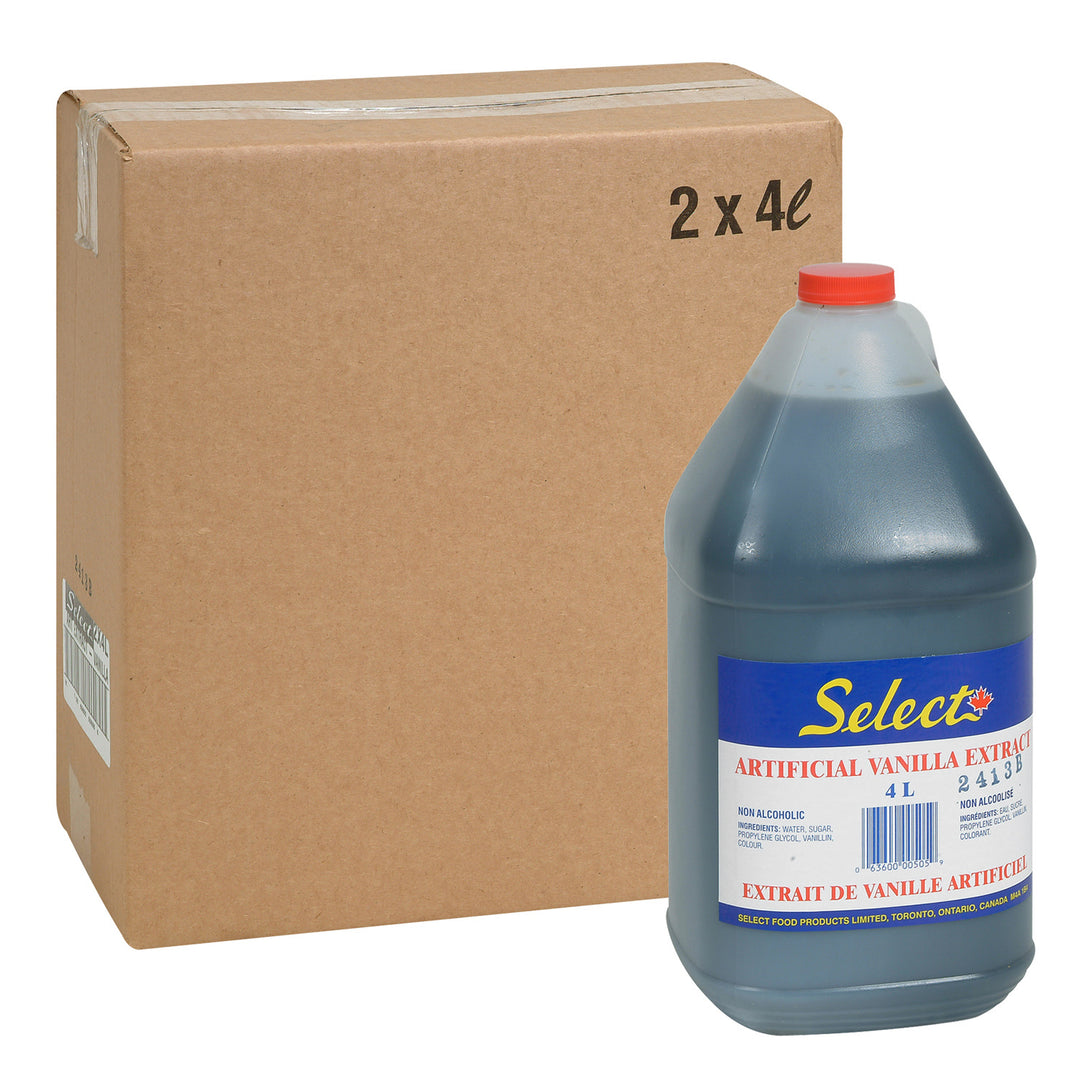 Select Artificial Vanilla Extract 2 x 4L Case