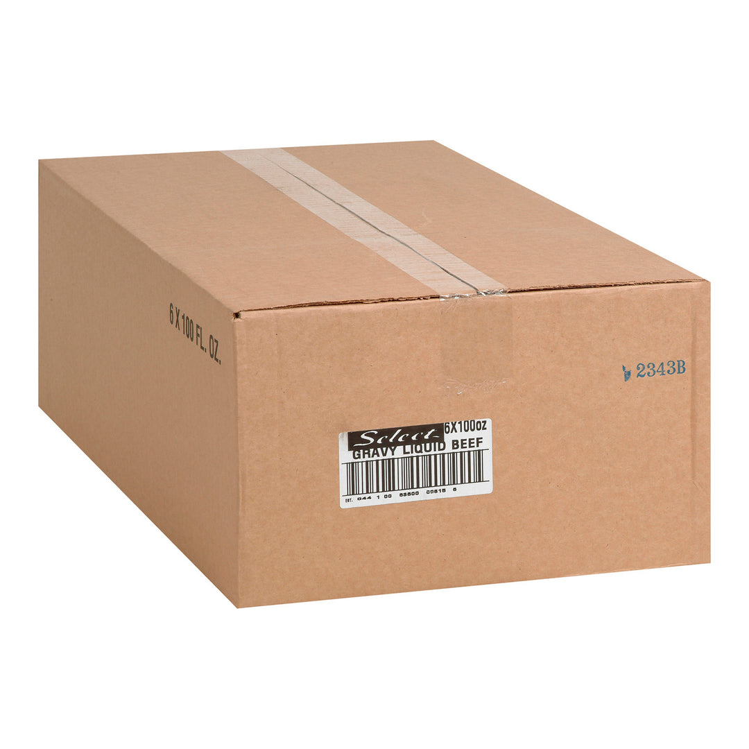 Sauce au jus de bœuf prête à servir - 6 x 100 oz - Select Food Pro - Ingrédients pour restaurants et services de restauration - Distribution canadienne