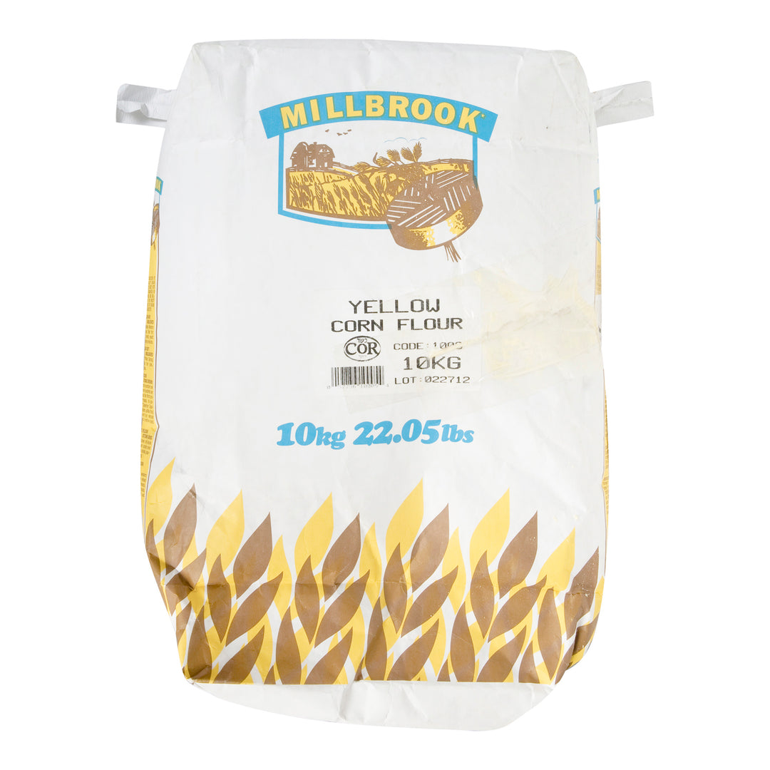 Flour Corn Yellow - 1 x 10 kg - Quick Kook - Restaurant and Foodservice Ingredients - Canadian Distribution