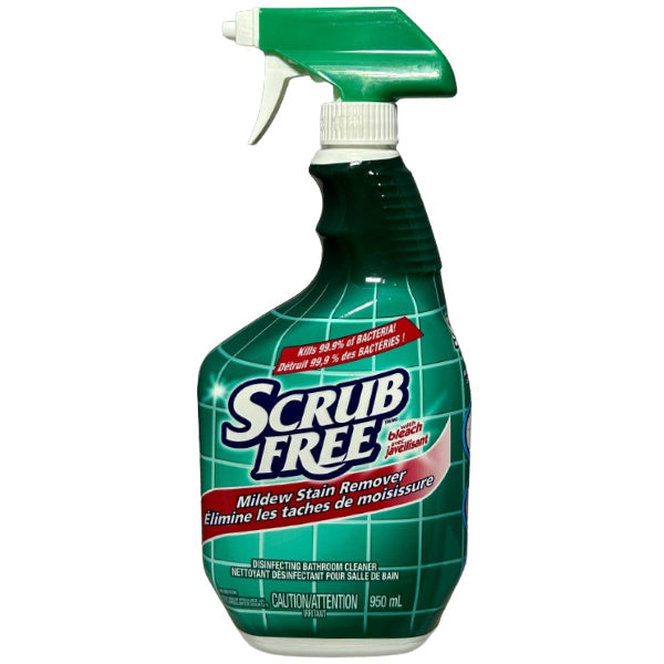 Scrub Free - Mildew Trigger Spray 8X950 Ml - Canadian Distribution