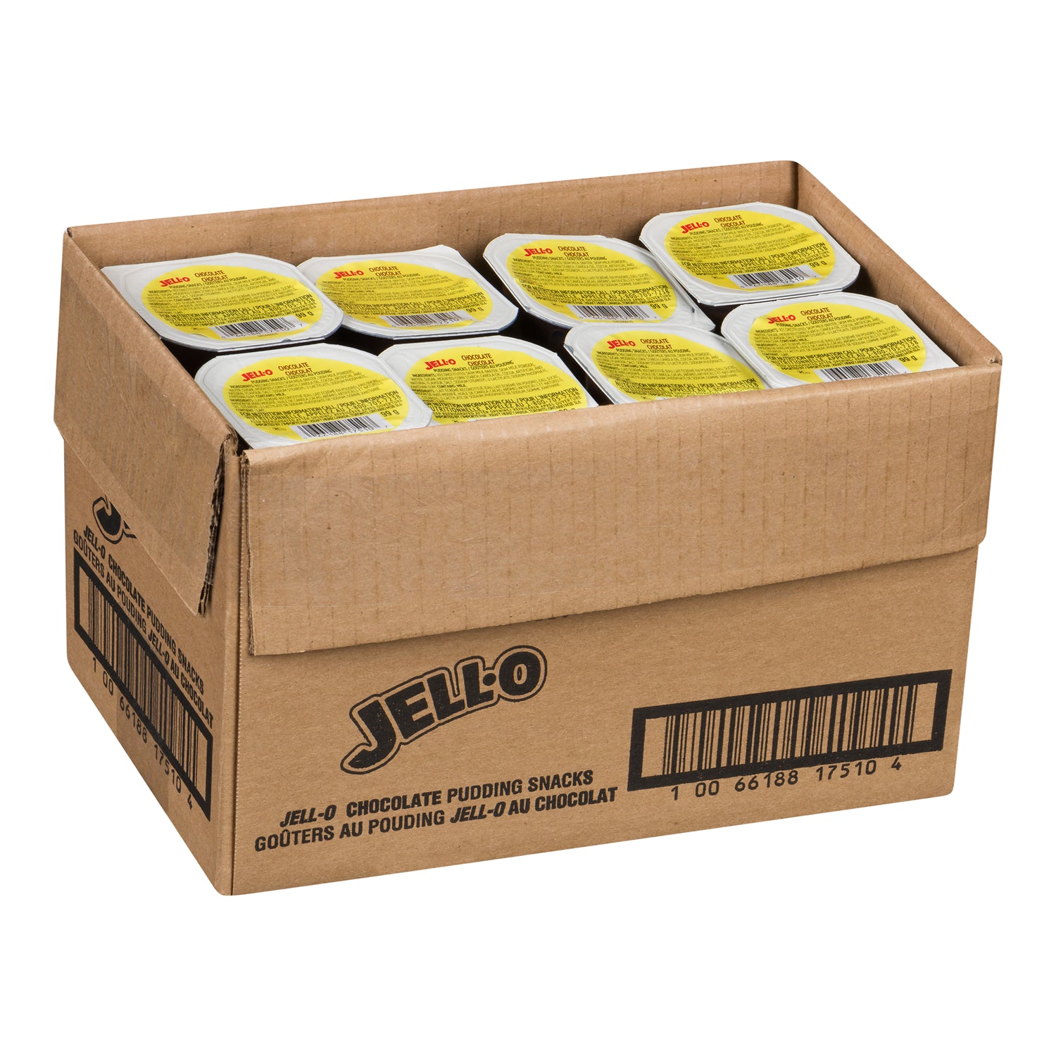 Pudding Chocolate Cup - 24 x 99 g - Kraft - Baking Mixes and