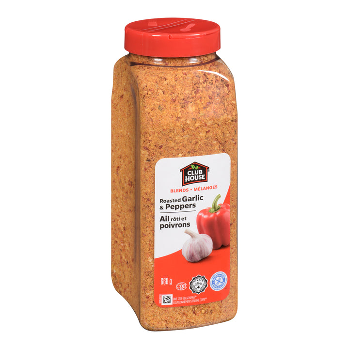 Spice Garlic & Pepper Roasted - 12 x 660 g (Case = 1 x 660 g) - Mccormick Fish - Restaurant and Foodservice Ingredients - Canadian Distribution