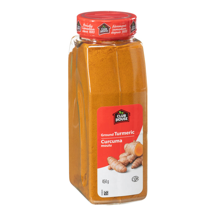 Spice Turmeric Ground - 12 x 454 g (Case = 1 x 454 g) - Clubhouse - Restaurant and Foodservice Ingredients - Canadian Distribution