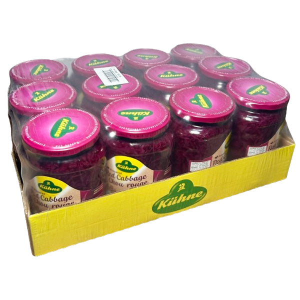 KUHNE - RED CABBAGE 12x720 ML