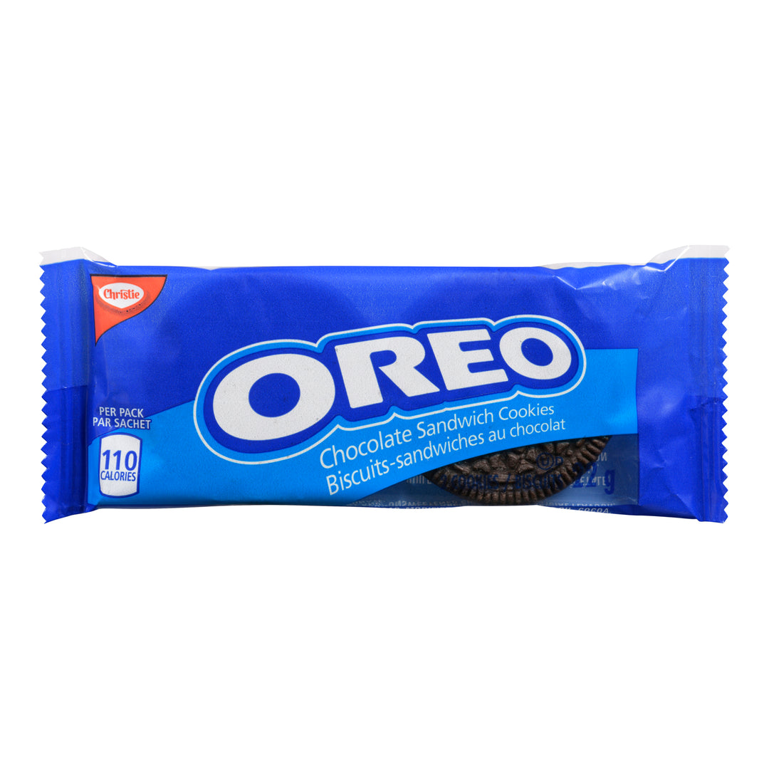 Cookie Chocolate Oreo Single Serve 2 Pack - 100 x 22 g - Christie - Restaurant and Foodservice Ingredients - Canadian Distribution